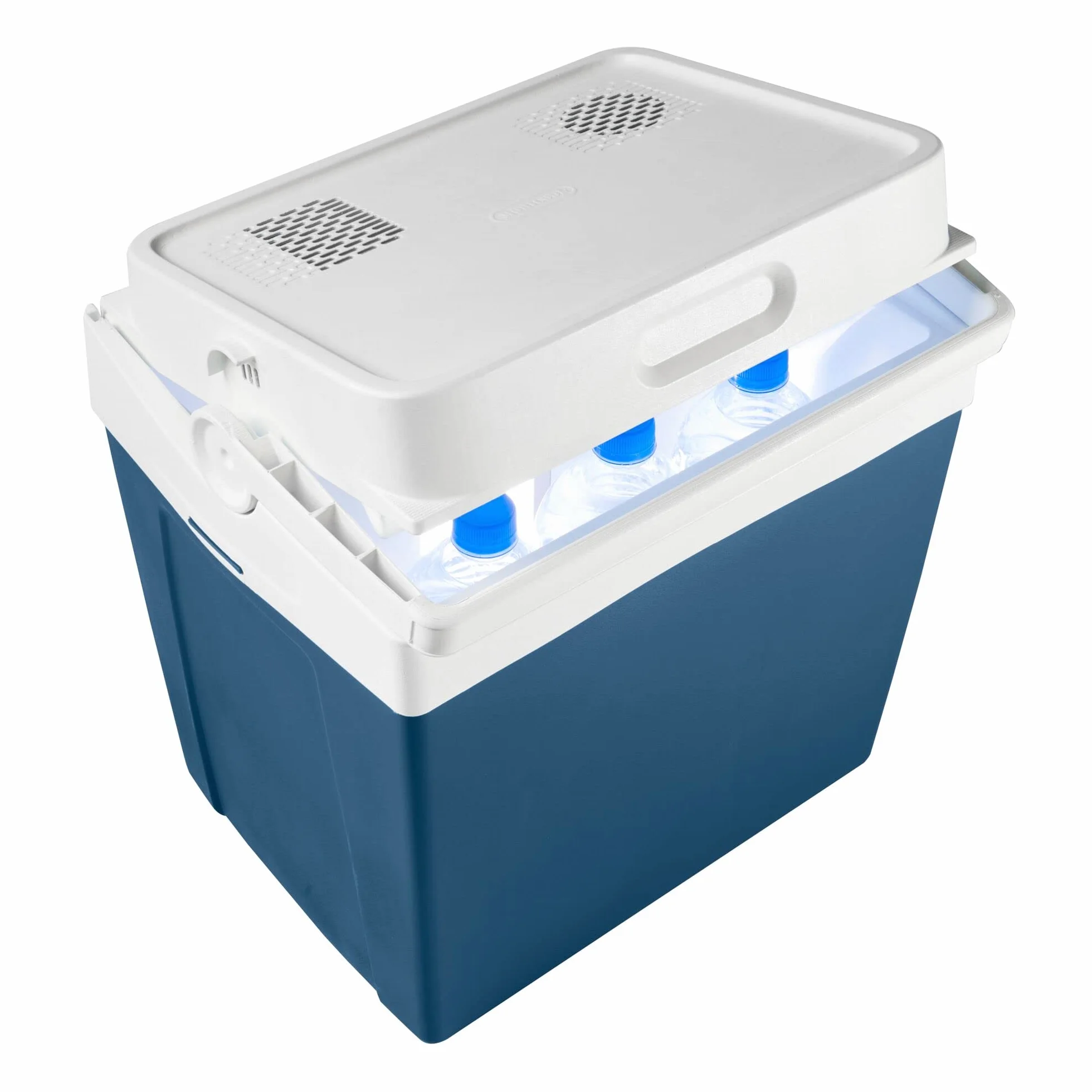 Mobicool Mv26 Dc Electric Cool Box Elektryczny, Przenośny, Niebieski, Pojemność 25 L, Przyłącze Zapalniczki 12 V, Chłodzenie do 17 °C Poniżej Temperatury Pokojowej