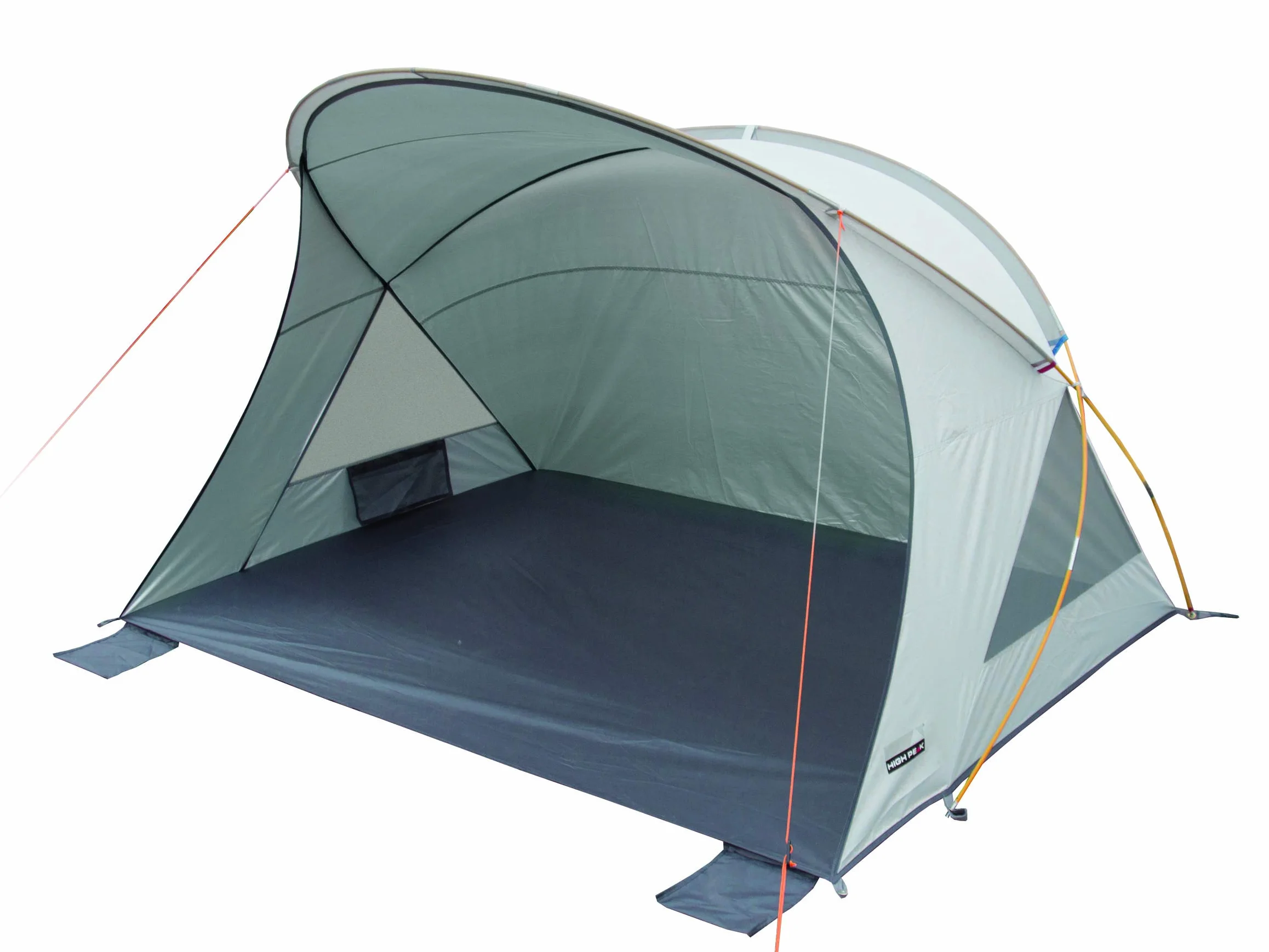 High Peak Cadiz 80 schronienie plażowe dla dorosłych, unisex, aluminium, ciemnoszary