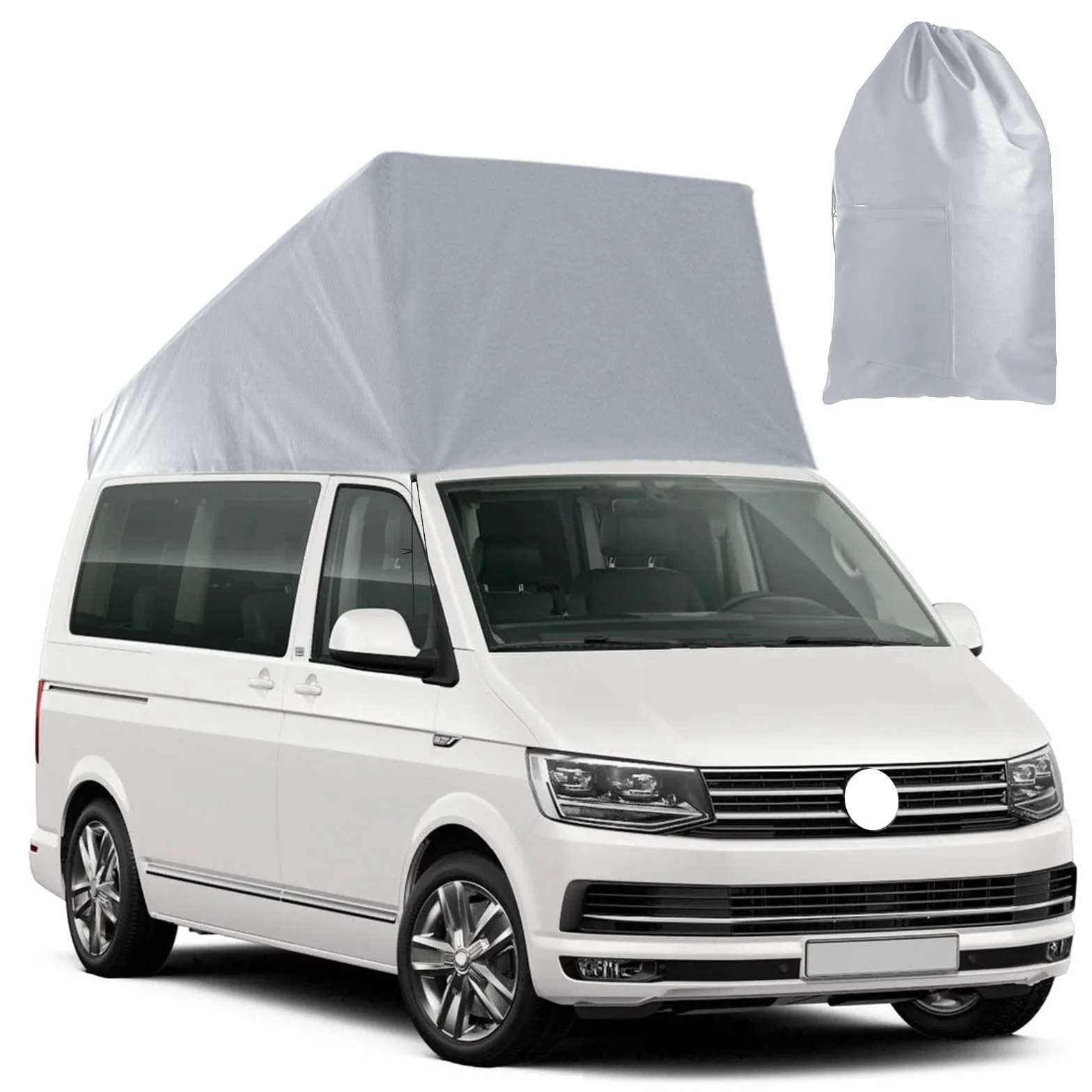 Pop-Top ochrona dachu, zamiennik do VW T5 T6, ochrona przed warunkami atmosferycznymi, namiot dachowy do rozkładanego dachu do spania, na kemping, nie nadaje się do dachów wyposażonych