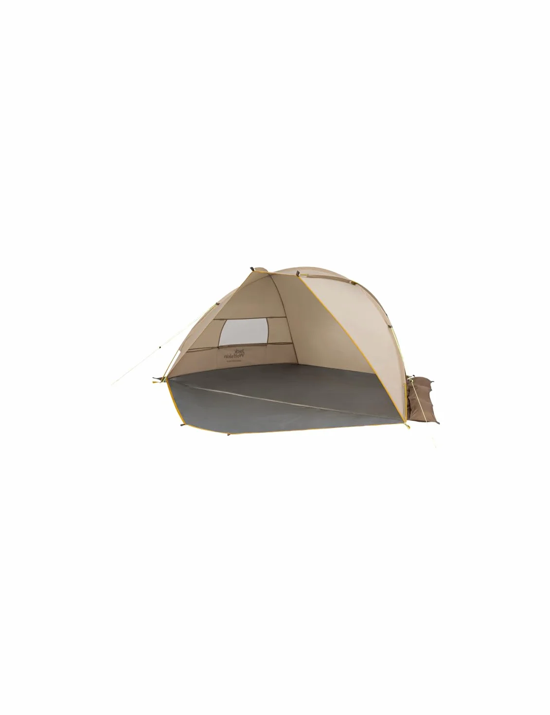 Jack Wolfskin Unisex – Beach Shelter III namiot plażowy dla dorosłych, biały pieprz, jeden rozmiar