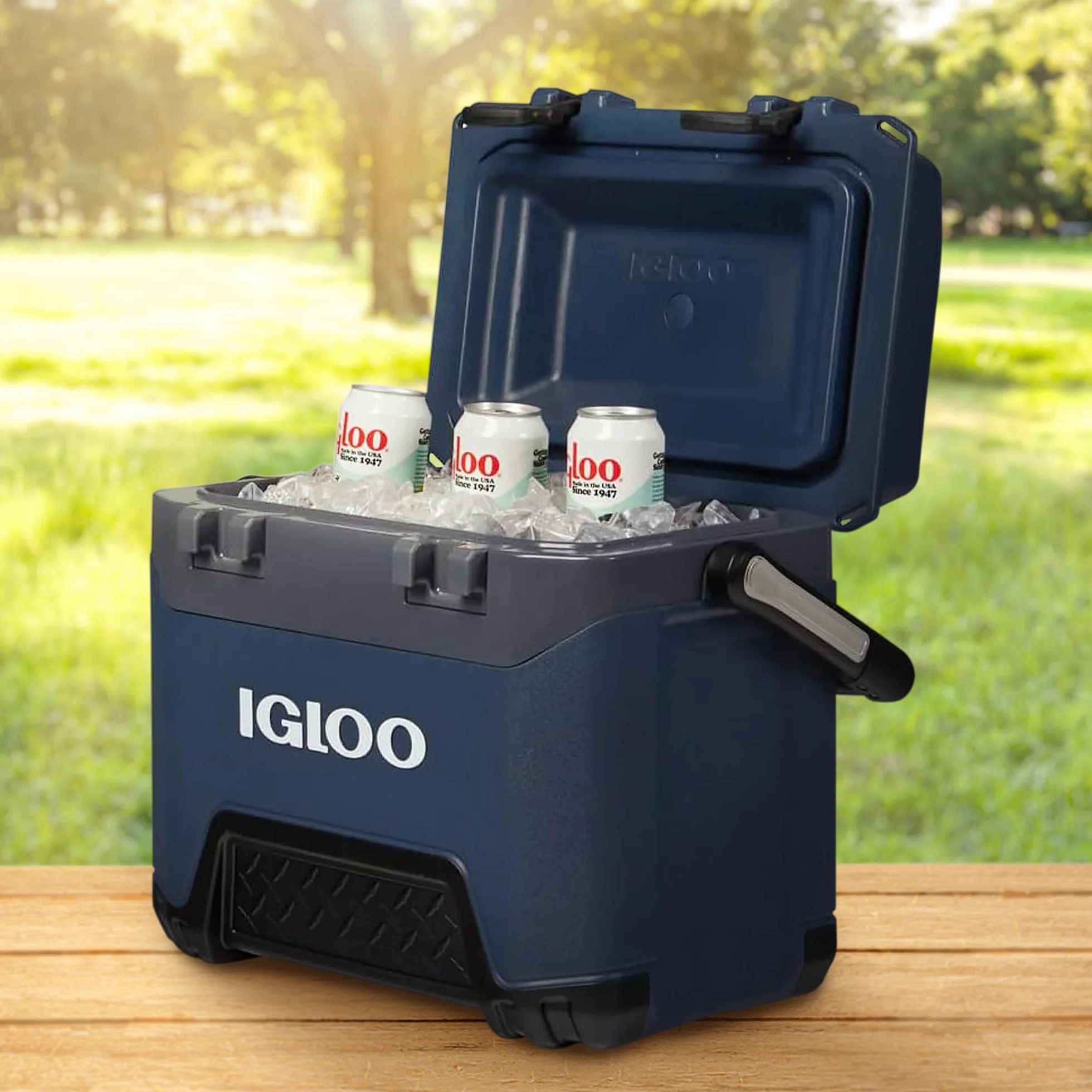IGLOO BMX 25 Lodówka 24L – wytrzymała lodówka outdoor z wzmocnioną izolacją, lekka i przenośna, idealna na camping, ryby, pracę, festiwale i outdoor – długo utrzymuje chłód żywności i napojów