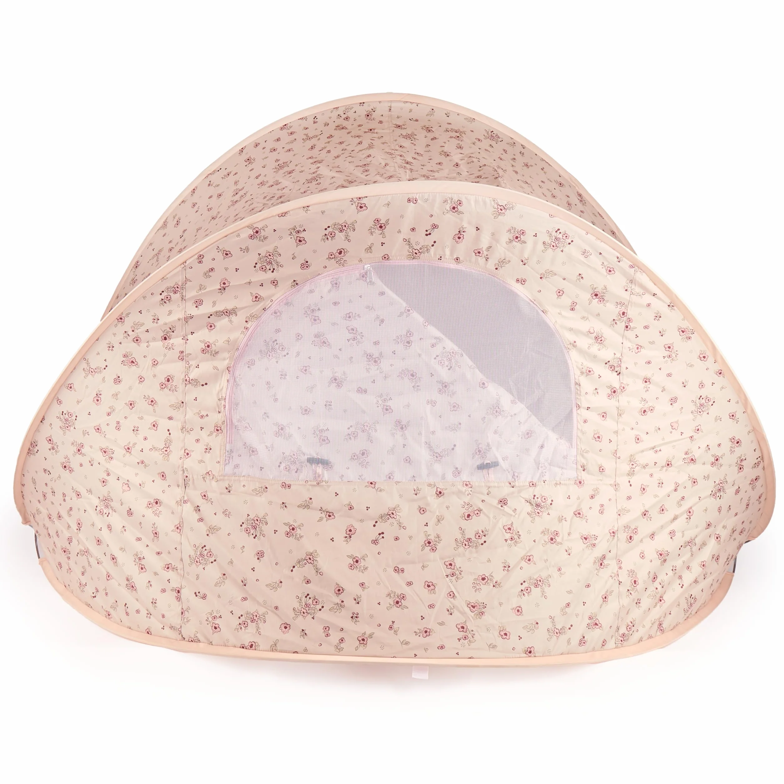 Bieco Ella namiot plażowy typu pop-up Dreamy Flowers | ochrona przed promieniowaniem UV 40+ | namiot plażowy pop-up dla niemowląt i dzieci, akcesoria do plaży, ochrona przed słońcem, namiot na plaży