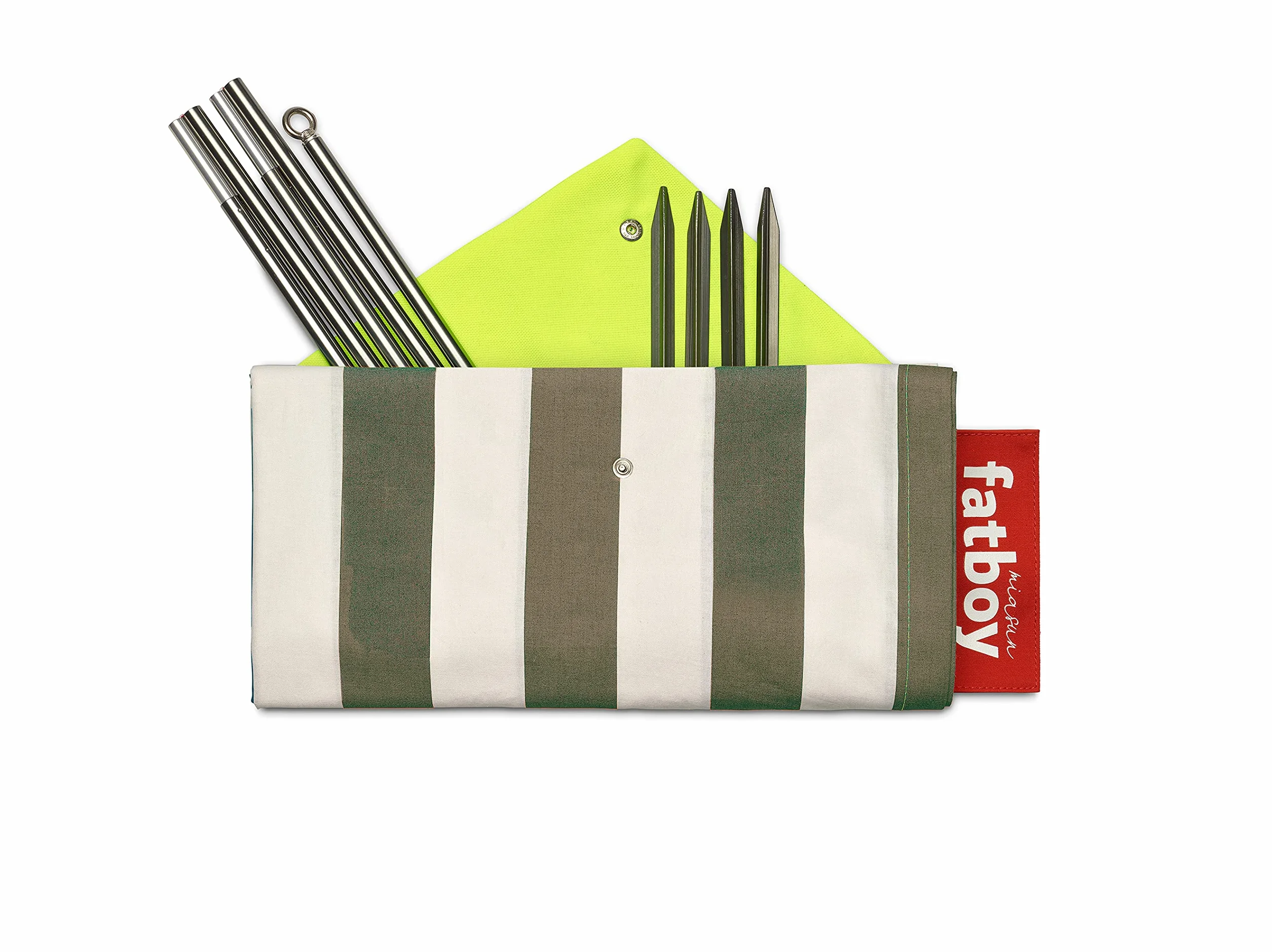 Fatboy® Miasun Multi przenośny namiot plażowy, lekki i łatwy w montażu, odporny na promieniowanie UV, 330 x 190 x 140 cm