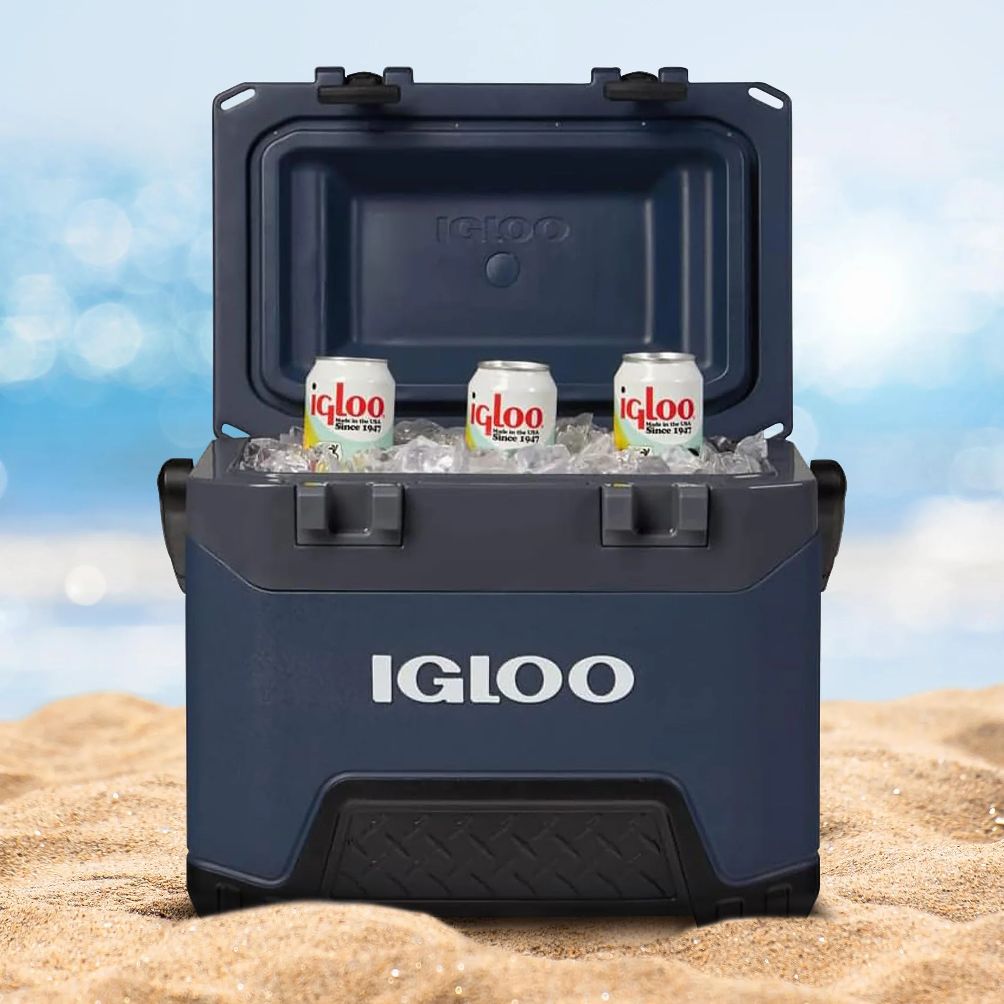 IGLOO BMX 25 Lodówka 24L – wytrzymała lodówka outdoor z wzmocnioną izolacją, lekka i przenośna, idealna na camping, ryby, pracę, festiwale i outdoor – długo utrzymuje chłód żywności i napojów