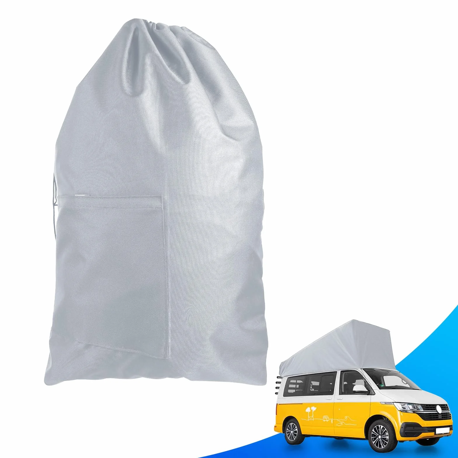 Pop-Top ochrona dachu, zamiennik do VW T5 T6, ochrona przed warunkami atmosferycznymi, namiot dachowy do rozkładanego dachu do spania, na kemping, nie nadaje się do dachów wyposażonych