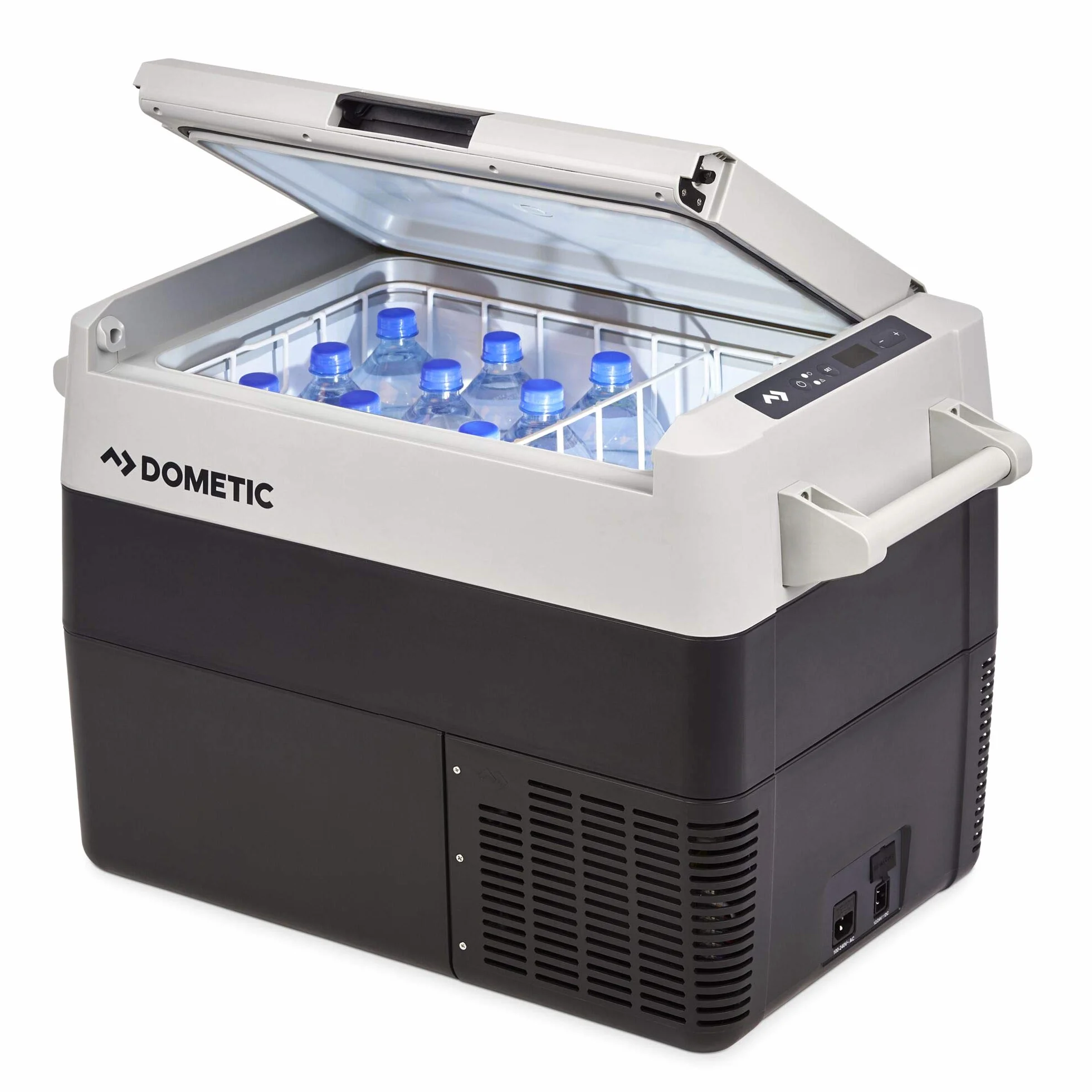 DOMETIC CoolFreeze CFF 45 przenośna elektryczna lodówka kompresorowa, 38 litrów, 12/24 V i 230 V do samochodów, ciężarówek, łodzi, kamperów i gniazdka,