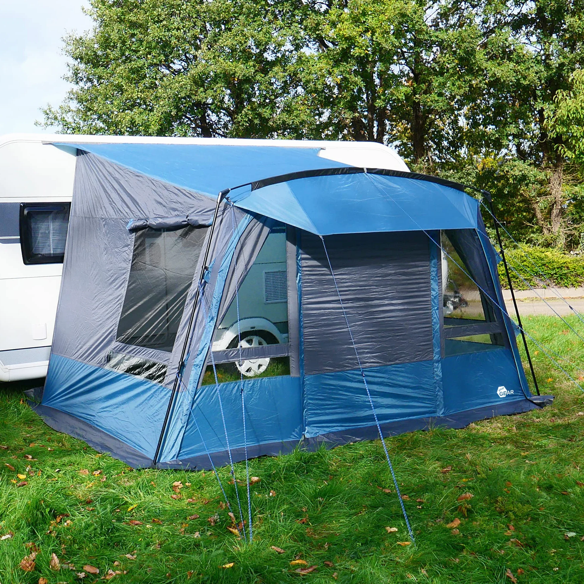 your GEAR Malibu 350 namiot przedsionkowy do przyczep kempingowych, wodoszczelny namiot podróżny