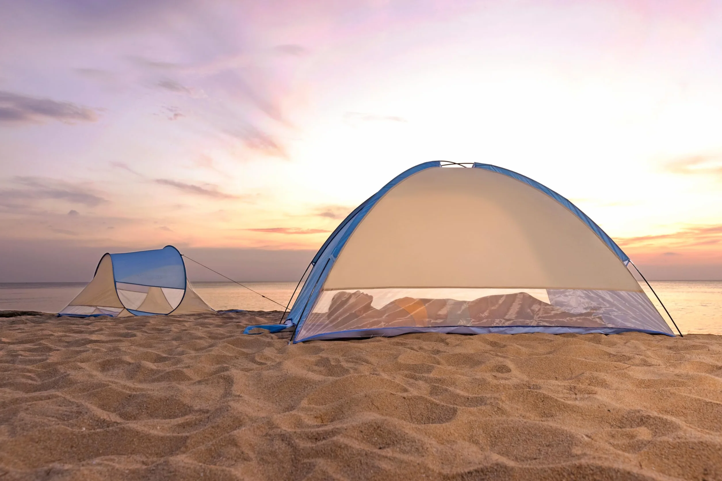Namiot na plażę Bestway 200 x 120 x 95 cm Niebieski